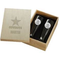 Dallas Cowboys Two-Piece Pilsner Beer Glass 16fl oz 2