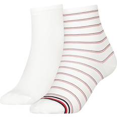 Tommy Hilfiger Woman Socks Tommy Hilfiger Socken 2er-Pack Short White,39-42,Weiß