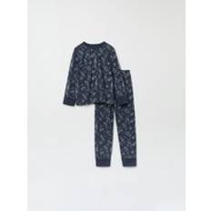 Polarn O. Pyret Night Garments Polarn O. Pyret Space Print Kids Pyjamas Blue 8-10y x 134/140