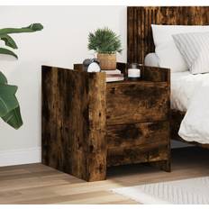 vidaXL Cabinet Nightstand Bed Side 45x50x50 cm Bedside Table