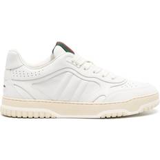 Gucci Shoes Gucci Re Web Leather Sneakers