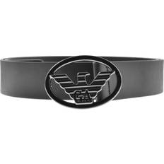 Armani bälte Emporio Armani Leather Belt - Black