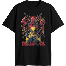 Clothing Mad Engine Mens Short Sleeve Deadpool & Wolverine Graphic T-Shirt, Xx-large, Black Xx-large