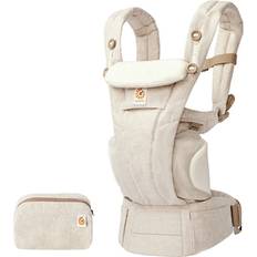 Ergobaby Bæresele Omni Dream Soft & Natural Linen 0-4 år 56-104 Bæreseler