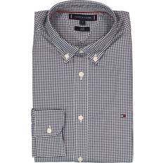 Man - Smal Overhemden Tommy Hilfiger Slim Fit Overhemd - Marine/Wit