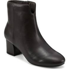 Ankle Boots Easy Spirit Women's Karen Dress Booties, Dark Brown, 7M 7M