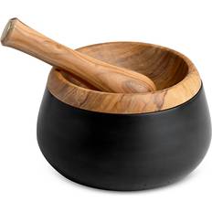 Lavabile a mano Presse & Schiacciaspatole Berard Millenari Olive Wood Pestello e mortaio