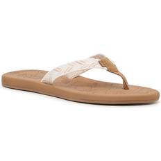 Roxy Flip-Flops Roxy Gianna Flip Flop Women's Off White Sandals Flip Flop