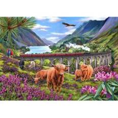 The House of Puzzles Glenfinnan Ladies Big 500 Piece Jigsaw