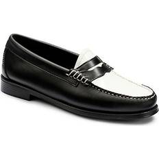 G.H.Bass Whitney Easy Weejuns Loafers - Black/White