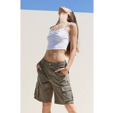 PacSun Women's Olive Baggy Cargo Jorts