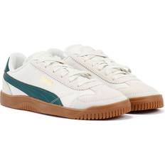 Puma Club 5V5 White/Green Trainers