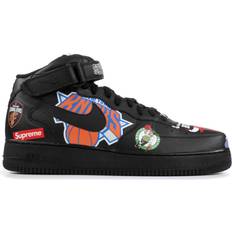 Nike Air Force 1 - Zwart Sportschoenen Nike Supreme x NBA Air Force 1 Mid - Black