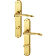 Maniglie per porta Hoppe Istanbul M171/332P MS F71 SK/OL 78 mm DIN L