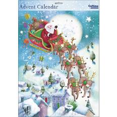 Advent Calendars Caltime Santa oh ho ho santa sleigh advent calendar caltime 315 x 410 mm with env