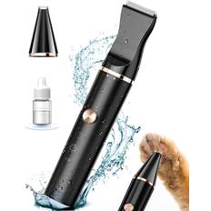 oneisall Cat Clippers with Double Blades Silent Cat Paw Trimmer Paw Trimmer Shaver Cats Between Eyes