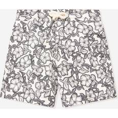 Boys Floral Swim Shorts in Black Years By Childsplay Clothing 8 Years