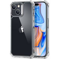 ESR Accessori per cellulari ESR Air Armor Case Backcover per cellulare Apple iPhone 15 Plus Trasparente Carica induttiva