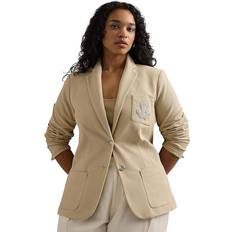 Ralph Lauren Women Blazers Ralph Lauren Bullion Jacquard Blazer in Explorer Sand 1X 1X