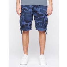 W36 Shorts Crosshatch Jimster Shorts Blue Camo Blue Camo