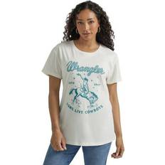 Wrangler Women T-shirts Wrangler Women's Western Graphic Boyfriend Fit T-Shirt