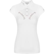 Donna - Oro Rosa Abbigliamento Camicia da concorso equestre donna - Rosegold/Blanc