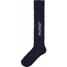 Bambou Chaussettes Montar Chaussettes équitation longues Avec Logo - Bleu