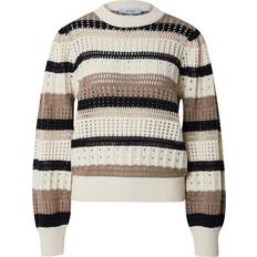 Minus Maglioni Minus Pullover - Beige Scuro/Nero/Bianco