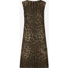 Lana Vestiti Dolce & Gabbana Wool Midi Dress