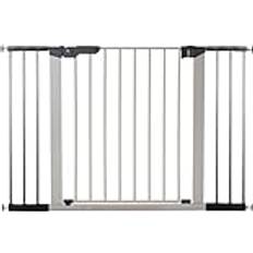 BabyDan BabyDan Första tryckmonteringsgrind för dörr/trappor, silver/svart, 112-119,3 cm
