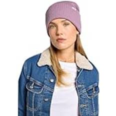 Lee Herr Accessoarer Lee Ribbed Beanie mössa för män, pretty plum, En