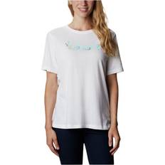 Columbia Damen T-Shirts & Tanktops Columbia Frauen-T-Shirt Bluebird Day Relaxed Crew Neck Blanc