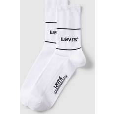 Ekologiskt material - Unisex Strumpor Levi's Levis Strumpor 2-Pack - White