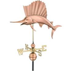 Garden & Outdoor Environment Lowe's Polished Copper Sailfish Weathervane