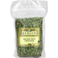 Bergin Organic Split Green Peas 21oz 1