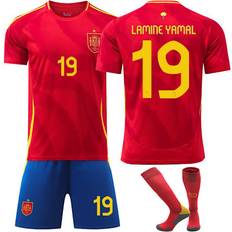 Espanja Jalkapalloasut 2024 UEFA European Championship Kids Football Kit Set