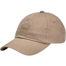 Brown - Men Caps BOSS Derrel Cotton Twill Cap - Light Brown