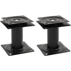Argani vidaXL Supporti Sedile Barca 2pz Girevole a 360° in Acciaio