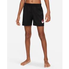 Negro Bañadores Nike Children's swimming shorts Scrible Noir