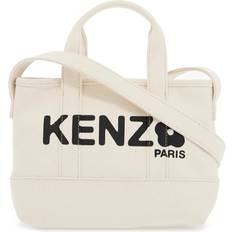 Natural Handbags Kenzo Small Utility Denim Tote Bag