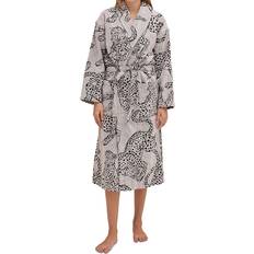 Desmond & Dempsey Print Terry Cloth Robe