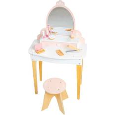 Wooden Dressing Table with Accessories