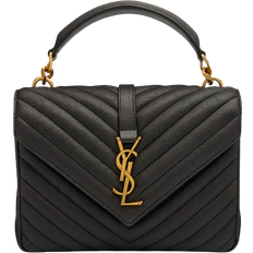 Ysl crossbody Saint Laurent College Medium Flap YSL Shoulder Bag - Black