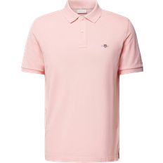 Homme - Rose Polos Gant Classic Pique Shirt - Bubble Gum Pink