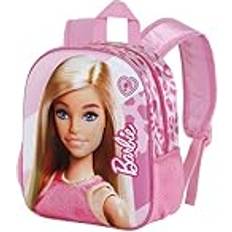 Karactermania Barbie Fashion-Mochila 3D Pequeña, Rosa, 26 x 31 cm, Capacidad 8,5 L 7157)