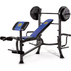 Opti bench with 30kg weights sale