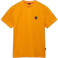 Hiking - Orange Clothing Napapijri T-shirt S-Badge - Orange