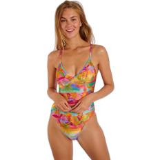 Femme Maillots de bain Banana Moon Maillot de bain 1 pièce imprimé - Rose