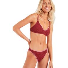 Bas de bikinis Banana Moon Women's swimwear bikini bottoms Breeda Crochet Rouge