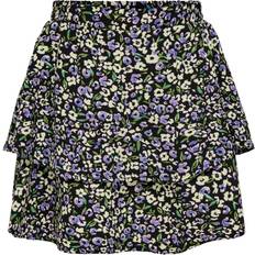 Skirts on sale Only Girl's Skirt Konselma Layered - Noir
